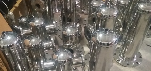304不锈钢压缩空气精密过滤器 制氧机专用不锈钢过滤器